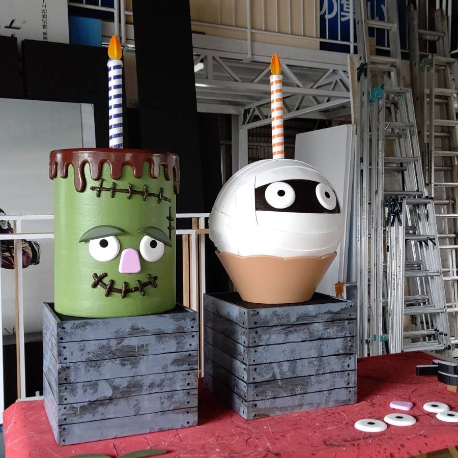🎃ハロウィン　オブジェ製作