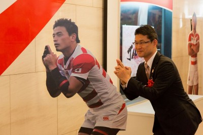 ラグビー日本代表パネル展