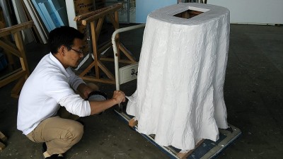 ゲーム端末筺体 立体工作