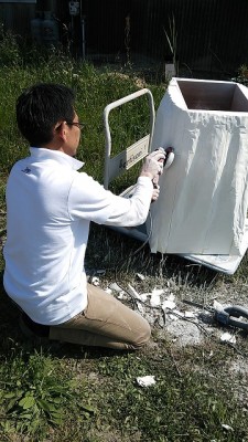 ゲーム端末筺体 立体工作