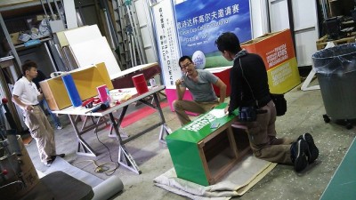 イベントサイン　造作物　カーラッピング