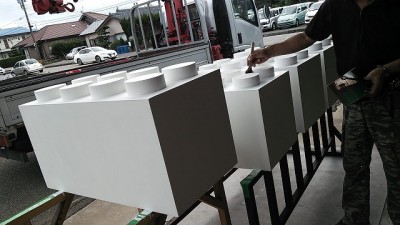 プロジェクションマッピング用工作物