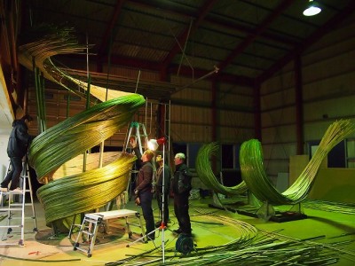 ダニエル・オスト展 宮崎神宮オブジェ