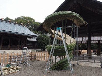 ダニエル・オスト展 宮崎神宮オブジェ