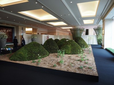 ダニエル・オスト展 築山製作