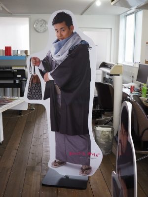 ショッピングモールバナー、展示スペース装飾