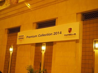 イベントサイン　車輌展示台