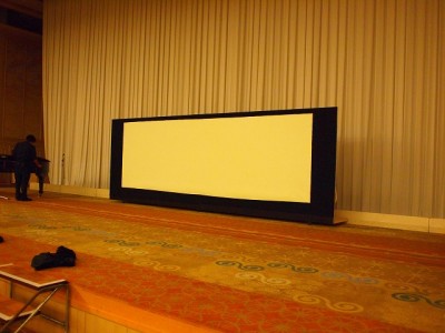 光絵キャンバス製作・設置　～宮崎市～