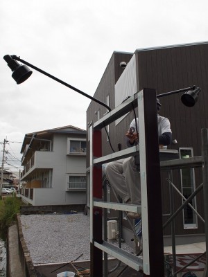 理容室サイン工事　～宮崎市～