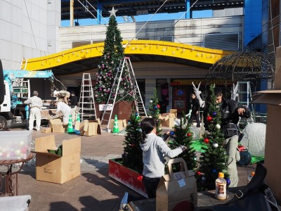 宮崎駅前クリスマスイルミネーション