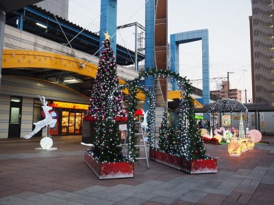宮崎駅前クリスマスイルミネーション