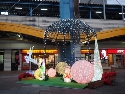 宮崎駅前クリスマスイルミネーション