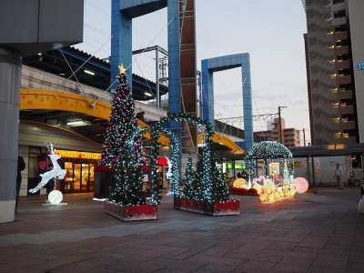 宮崎駅前クリスマスイルミネーション