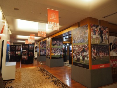 ラグビー日本代表パネル展