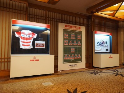 ラグビー日本代表パネル展