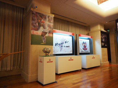 ラグビー日本代表パネル展