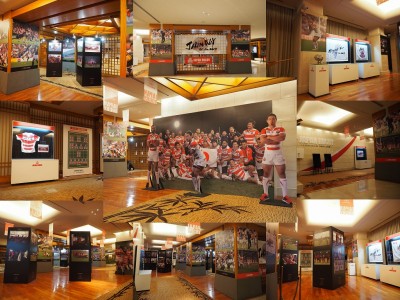 ラグビー日本代表パネル展
